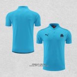 Maglia Polo Olympique Marsiglia 2022-2023 Blu