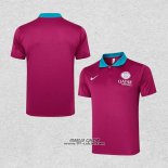 Maglia Polo Paris Saint-Germain 2024-2025 Purpura