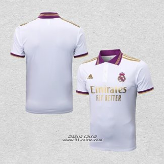 Maglia Polo Real Madrid 2022-2023 Bianco