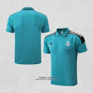 Maglia Polo Real Madrid 2022 Blu