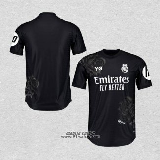 Maglia Real Madrid Portiere Y-3 2024 Nero