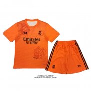 Maglia Real Madrid Y-3 Bambino 2024 Arancione