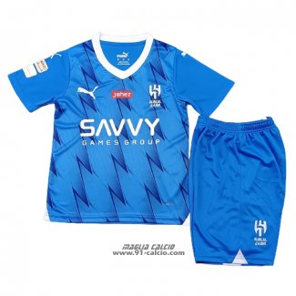 Prima Maglia Al Hilal Bambino 2023-2024