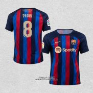 Prima Maglia Barcellona Giocatore Pedri 2022-2023