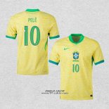 Prima Maglia Brasile Giocatore Pele 2024