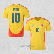 Prima Maglia Colombia Giocatore James 2024