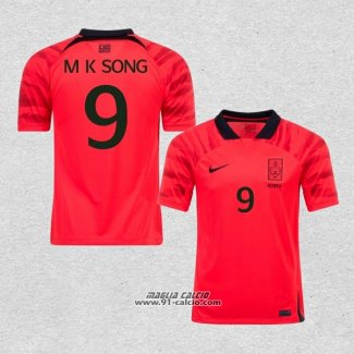 Prima Maglia Corea del Sud Giocatore Song Min Kyu 2022