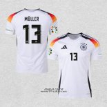 Prima Maglia Germania Giocatore Muller 2024