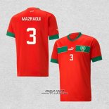 Prima Maglia Marocco Giocatore Mazraoui 2022