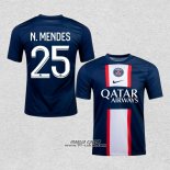 Prima Maglia Paris Saint-Germain Giocatore N.Mendes 2022-2023