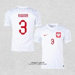 Prima Maglia Polonia Giocatore Kiwior 2022