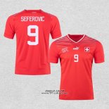 Prima Maglia Svizzera Giocatore Seferovic 2022