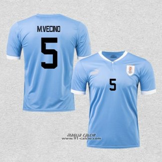 Prima Maglia Uruguay Giocatore M.Vecino 2022
