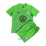 Prima Maglia VfL Wolfsburg Bambino 2023-2024