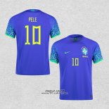 Seconda Maglia Brasile Giocatore Pele 2022