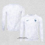 Seconda Maglia Francia Manica Lunga 2022