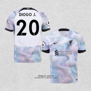 Seconda Maglia Liverpool Giocatore Diogo J. 2022-2023