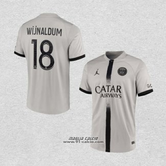 Seconda Maglia Paris Saint-Germain Giocatore Wijnaldum 2022-2023