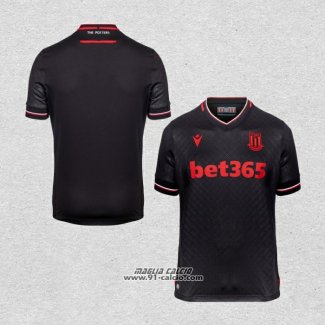 Seconda Maglia Stoke City 2022-2023 Nero