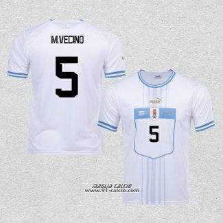 Seconda Maglia Uruguay Giocatore M.Vecino 2022