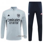 Tuta da Track Felpa Arsenal 2022-2023 Grigio