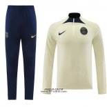 Tuta da Track Felpa Paris Saint-Germain 2023-2024 Giallo