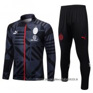 Tuta da Track Giacca Milan 2022-2023 Grigio